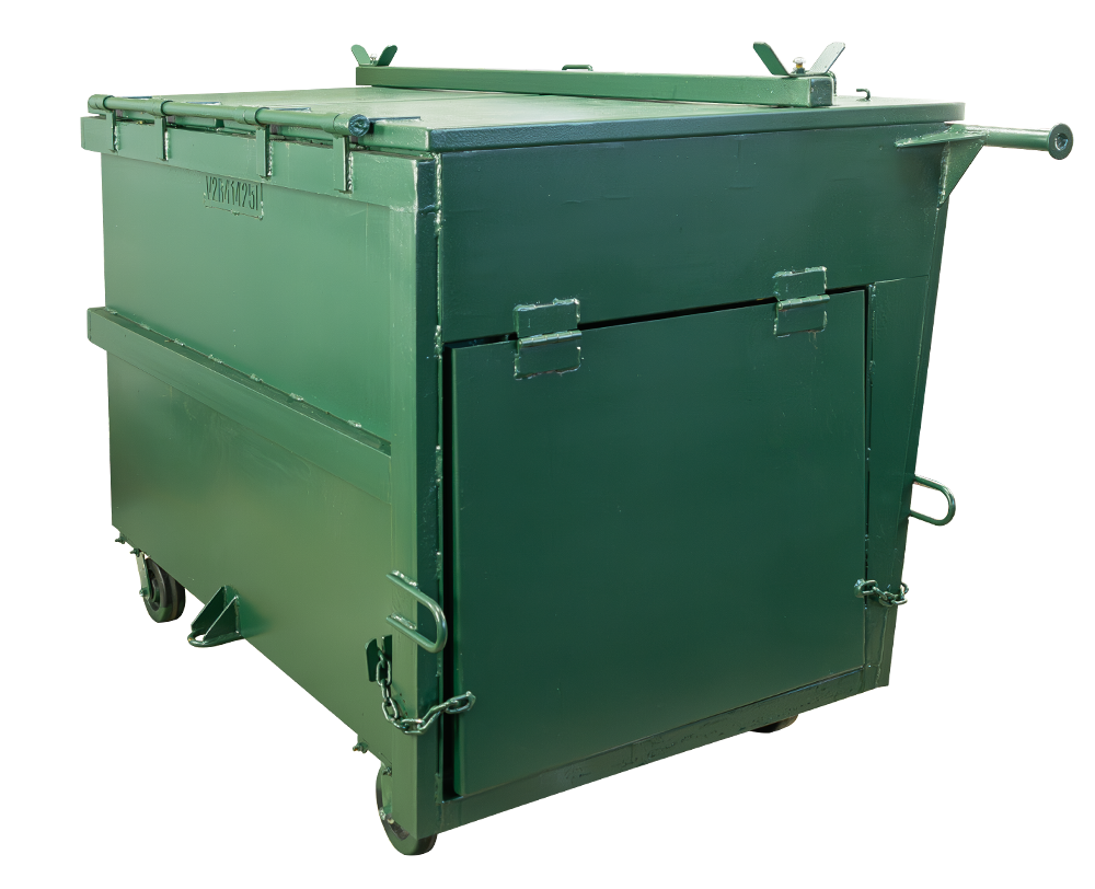 Precision Rear Loader Compaction Conatiner