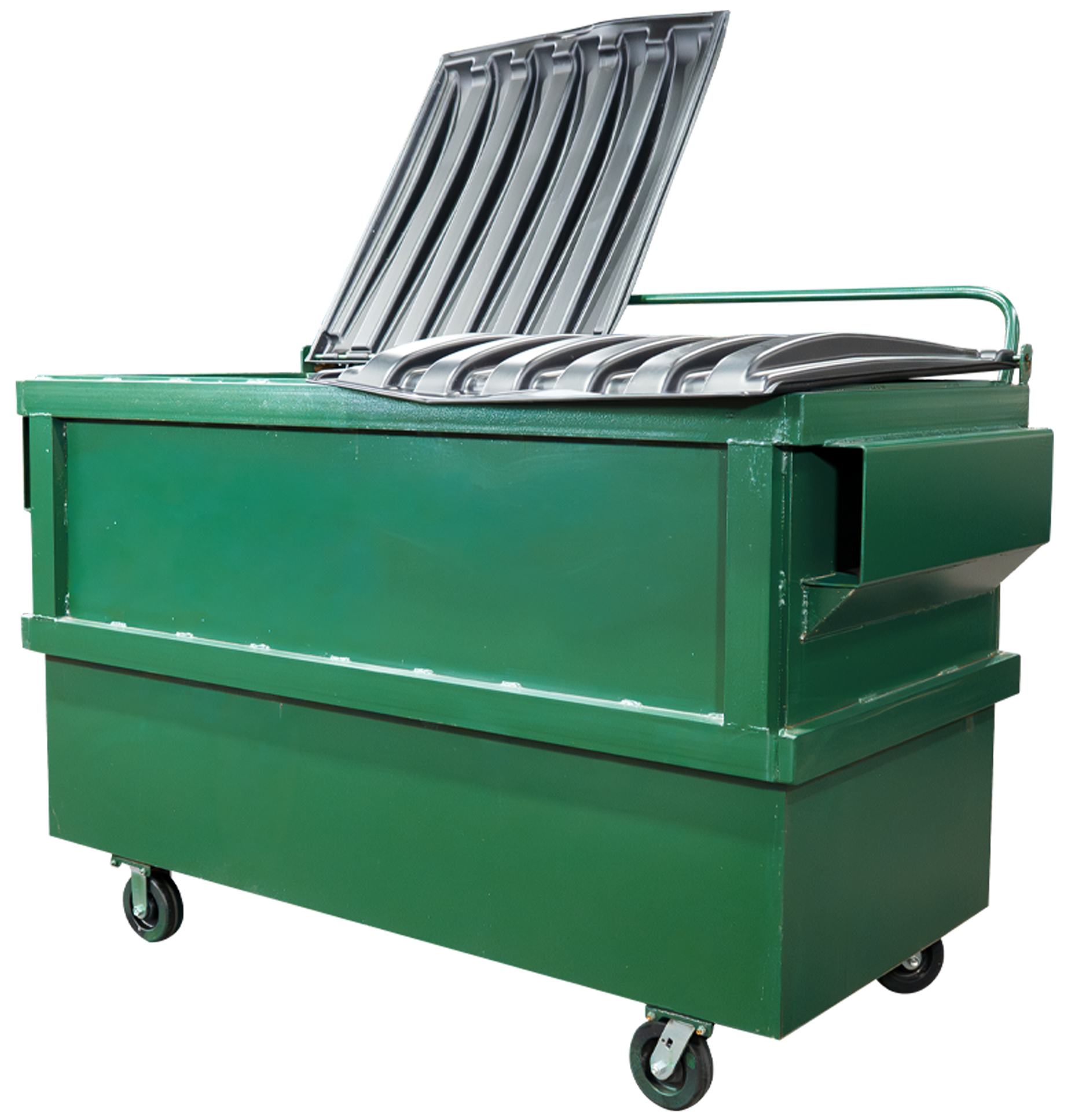 Non-Compaction Trash Container